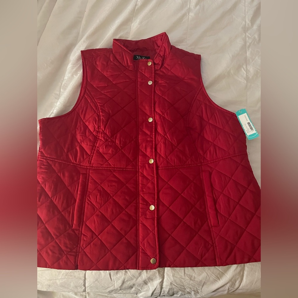 Stitch fix - Mo-Ka red vest size 2x brand new - plus size